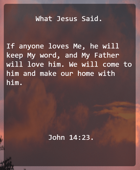 John 14v23