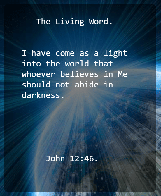 John 12 V 46